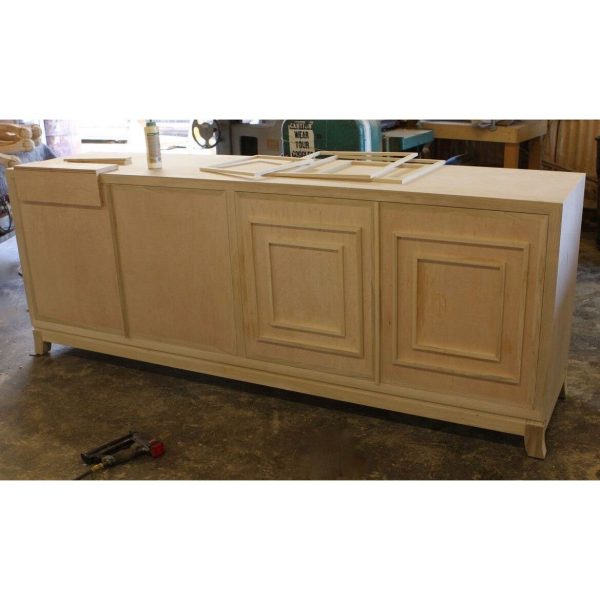 St. Croix Modern White Lacquer Credenza Hot on Sale