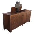 Custom Mahogany TV Lift Credenza Supply