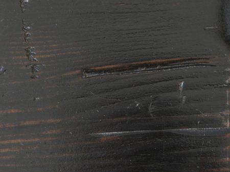 Weathered Black on Reclaimed Douglas Fir For Cheap