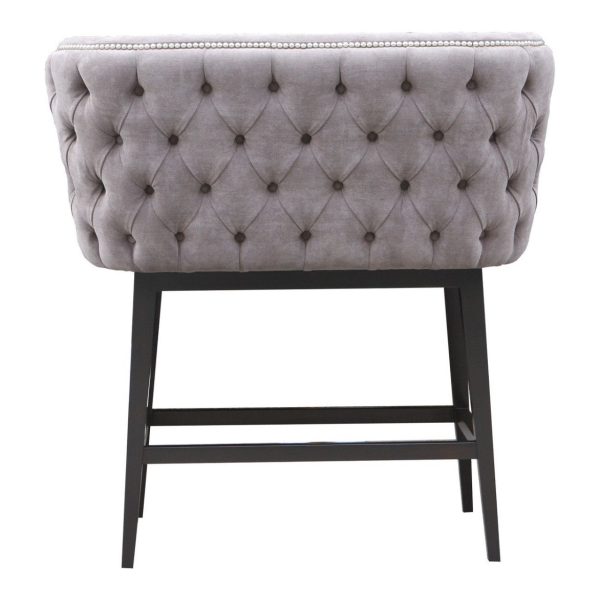 Belair Tufted Bar Stool Bench For Sale