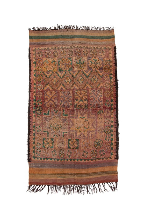 Spring Blossom Moroccan Accent Rug |  3.7  x 6.4  Sale