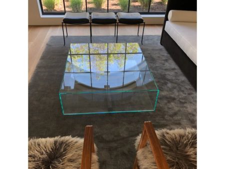 Custom Modern Glass Coffee Table Fashion