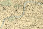 London Map Vintage European City Poster Print on Matte Paper Decorative Antique Wall Decor City Map of England Online now