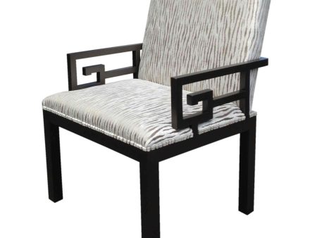 Greek Key Dining Chair For Sale