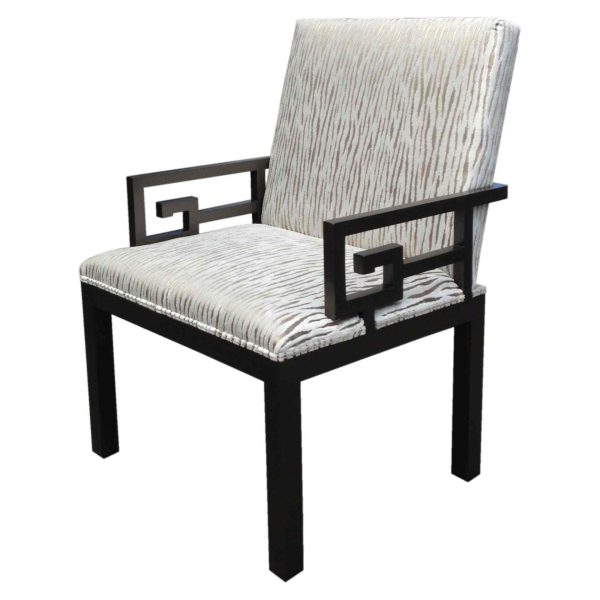 Greek Key Dining Chair For Sale