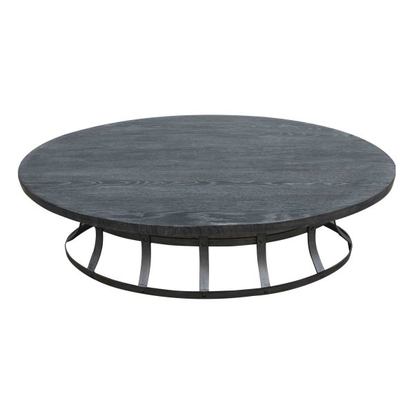 Zuma Grey Oval Coffee Table Online now