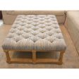 Custom Tufted Ottoman Coffee Table For Cheap