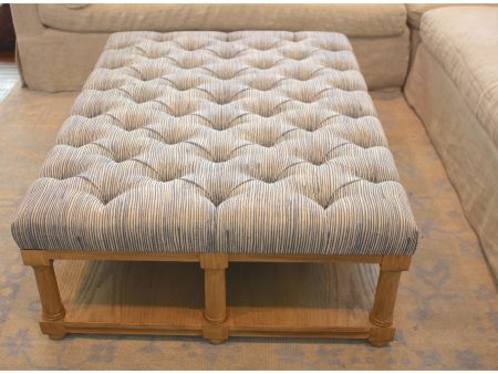 Custom Tufted Ottoman Coffee Table For Cheap