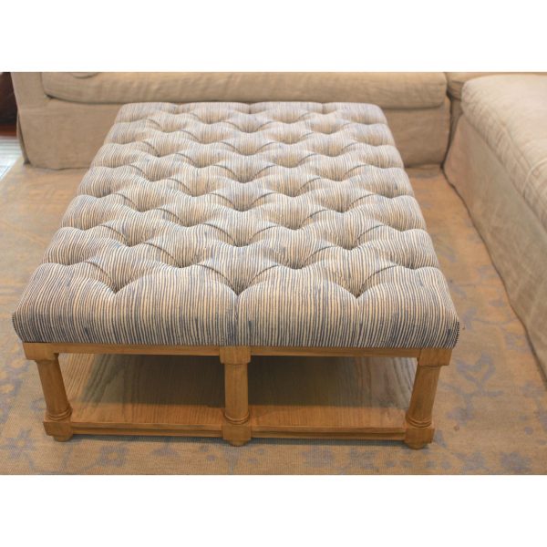 Custom Tufted Ottoman Coffee Table For Cheap