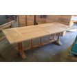 Classic Old World Refectory Trestle Dining Table Discount