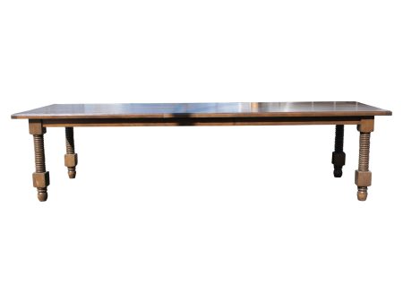 Cork Screw Leg Dining Table Online Hot Sale