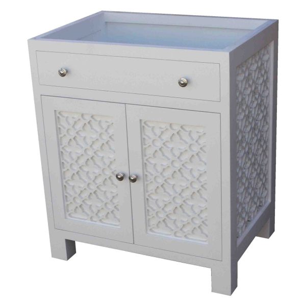 Custom Sink Vanity With Laser Door Panel For Sale