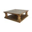 Postobello Coffee Table Built in Reclaimed Wood Online now