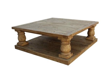 Postobello Coffee Table Built in Reclaimed Wood Online now