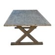 Classic Country X Base Dining Table Discount