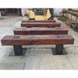 Rustic Reclaimed Wood Outdoor Bench For Sale