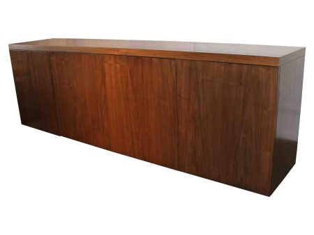 Mercer Media Cabinet in Walnut Hot on Sale