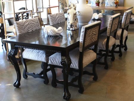 Hearst Reclaimed Wood Dining Table and Rosalind Chair Fashion