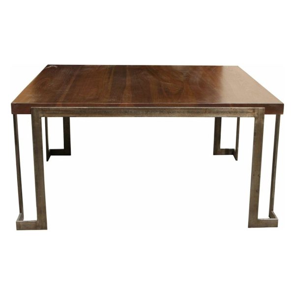 Modern Metal and Wood Coffee Table For Cheap