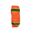 OMGL-CE ANSI Class E Orange Mesh Lime Contrast Reflective Leggings With Adjustable Velcro Closures Fashion