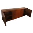 Mercer Media Cabinet in Walnut Hot on Sale