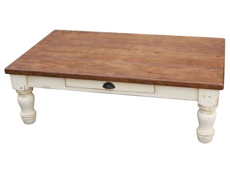 Country Farm Turned Leg Coffee Table Online