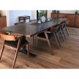 Bergen -Large Solid Walnut Top Dining Table For Discount