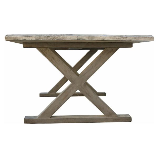 Classic Country X Base Dining Table Discount