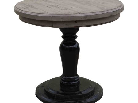 Grey and Black Entry Way Table on Sale