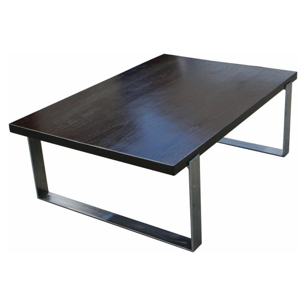 Modern Industrial Walnut Coffee Table Sale