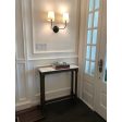 Foyer Tables - Antique Mirror and Marble Top Table Online Sale