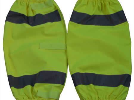 LOG-CE Lime ANSI Class E Waterproof Reflective Leggings Gaiters Discount