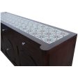 Custom Tile Top Spanish Modern Dining Room Buffet Hot on Sale