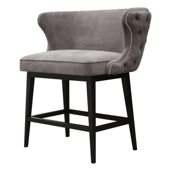 Belair Tufted Bar Stool Bench For Sale