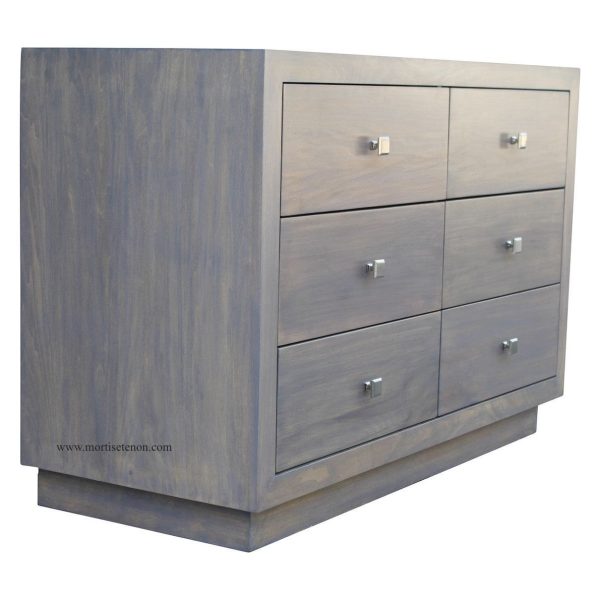 Metro Modern 6 Drawer Dresser Fashion