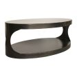 Otto Oval Metal Cocktail Table Online now