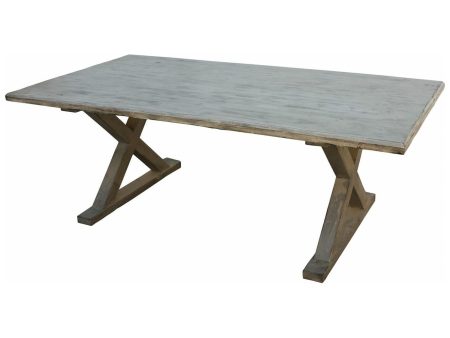 Classic Country X Base Dining Table Discount