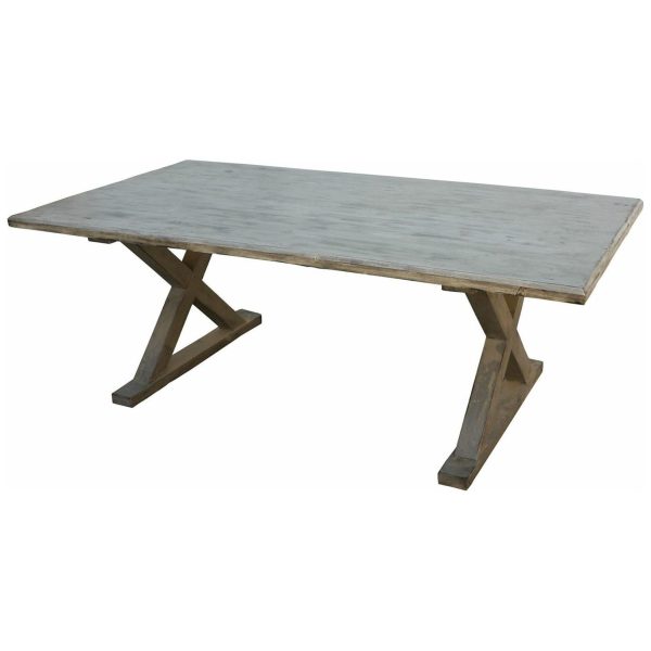 Classic Country X Base Dining Table Discount