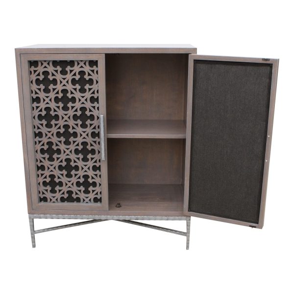 Custom Project-Media Cabinet featurning Laser Cut Panel Doors Hot on Sale