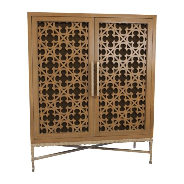 Custom Project-Media Cabinet featurning Laser Cut Panel Doors Hot on Sale