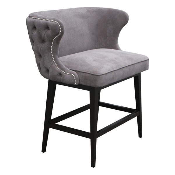 Belair Tufted Bar Stool Bench For Sale