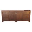 Custom Mahogany TV Lift Credenza Supply