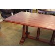 Classic Old World Refectory Trestle Dining Table Discount