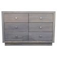 Metro Modern 6 Drawer Dresser Fashion