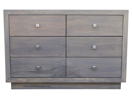 Metro Modern 6 Drawer Dresser Fashion