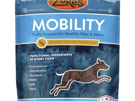 Zuke s Enhance Functional Mobility Peanut Butter Dog Treats 5oz Online Sale