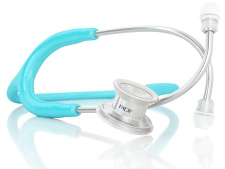 MD One® Pediatric Stethoscope - Pastel Blue Online now